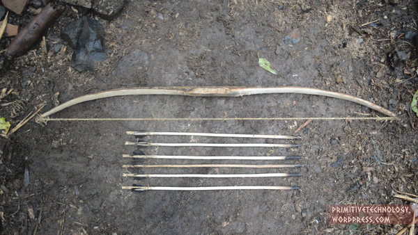 Homemade bow deals and arrow