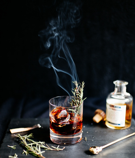 3 SMOKED & Smoky Drinks - cocktails to warm your cockles! 