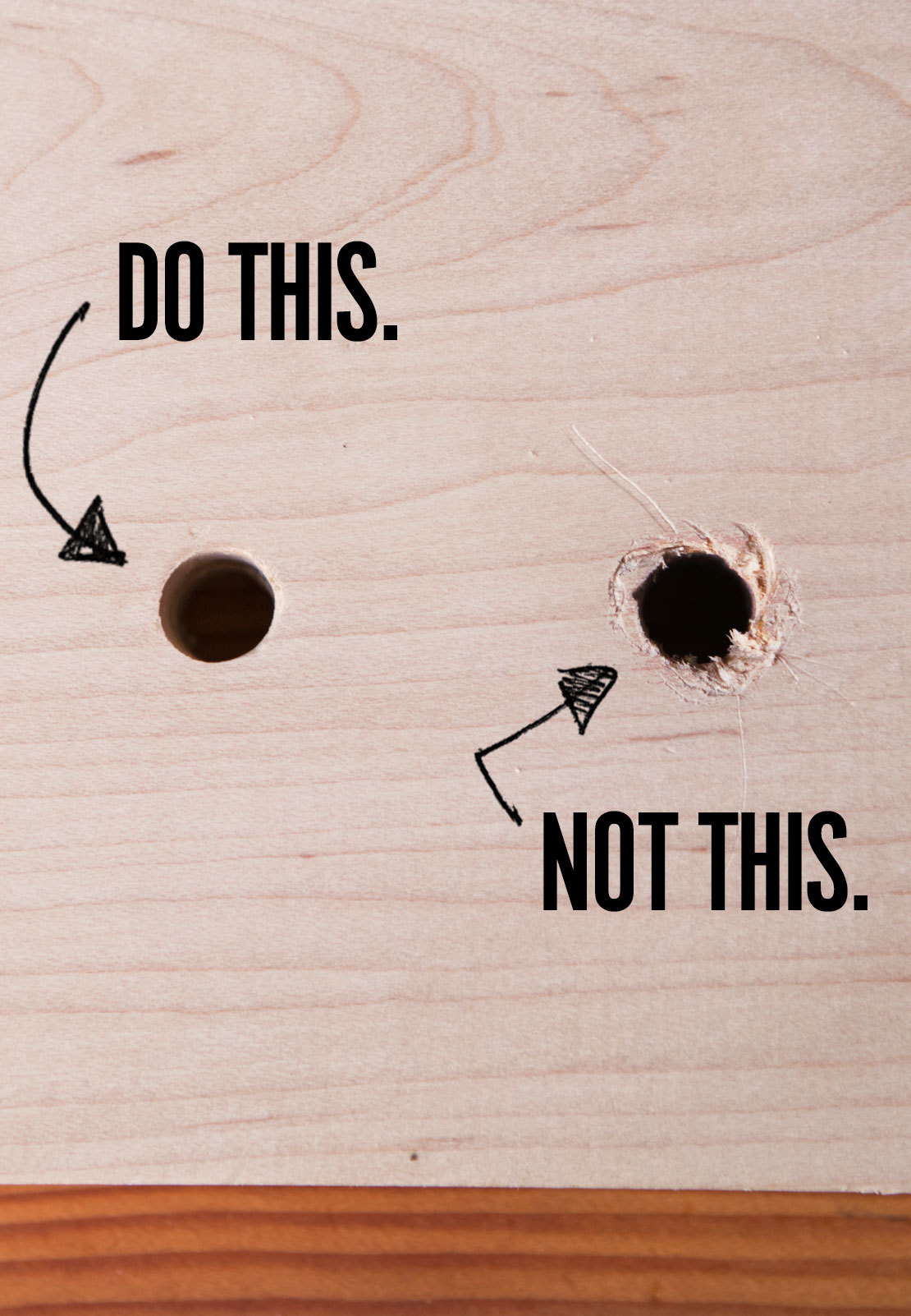 How To Enlarge A Hole In Wood Tips For Making Holes Bigger With A 