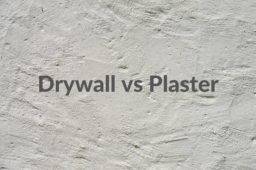 plaster vs drywall