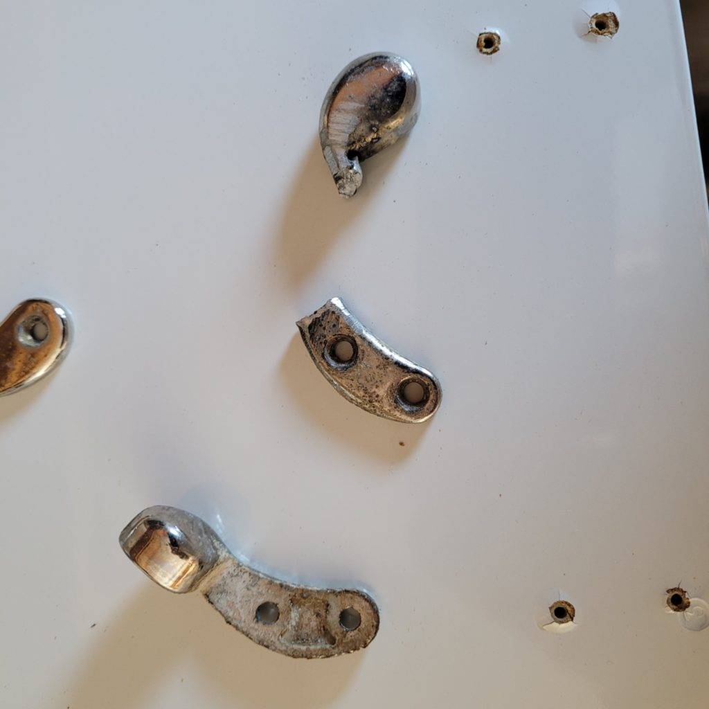 How To Repair A Broken Toilet Seat Hinge ManMadeDIY