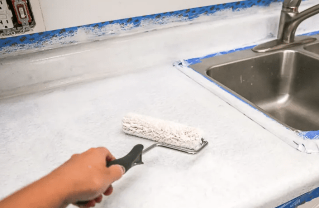 How to Paint Laminate Countertops & the Best Paint for Laminate ...