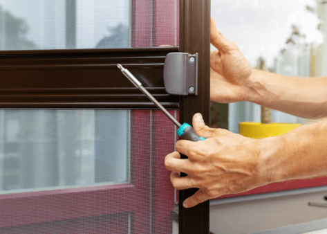 installing a storm door