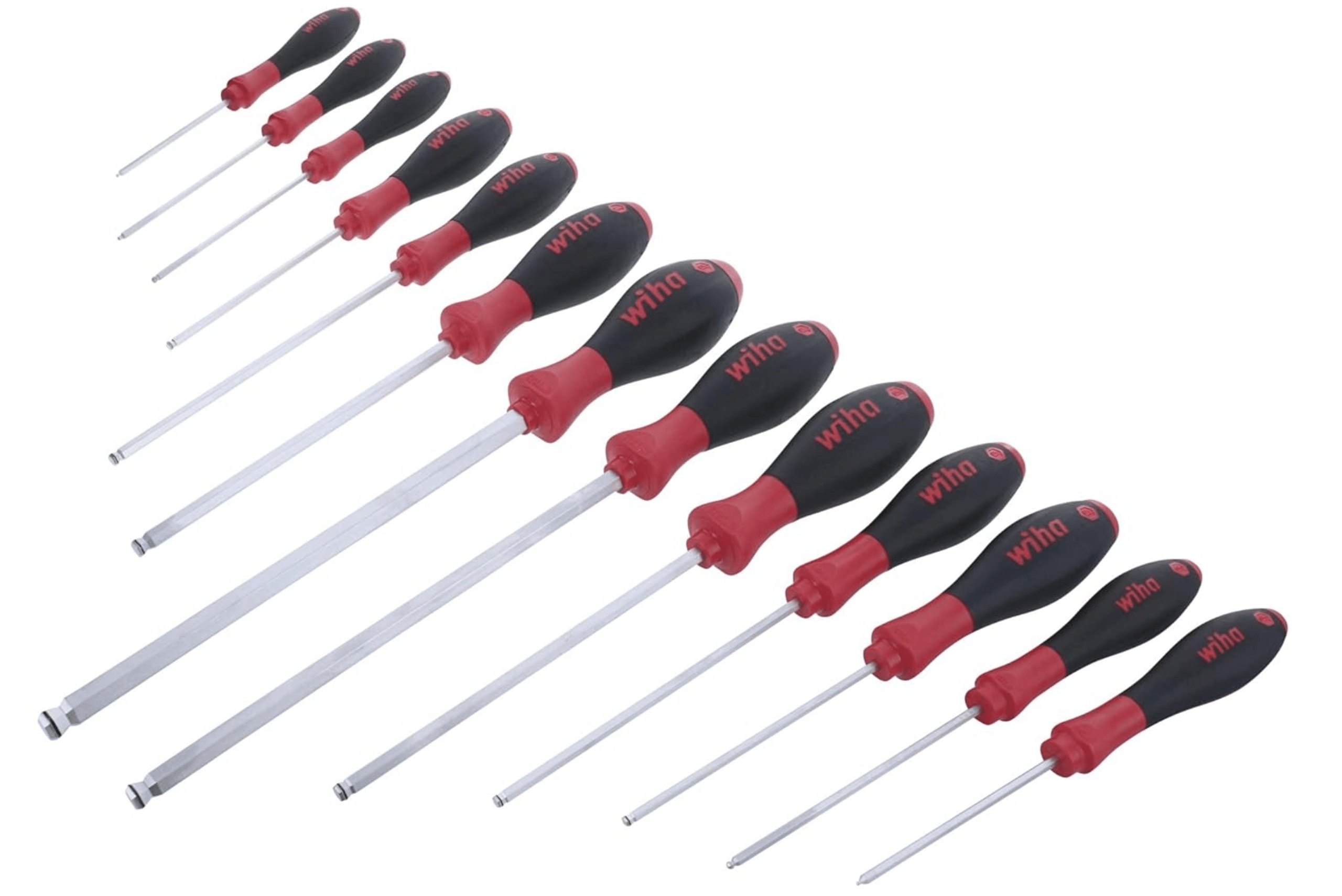 A set of hex screwdrivers.