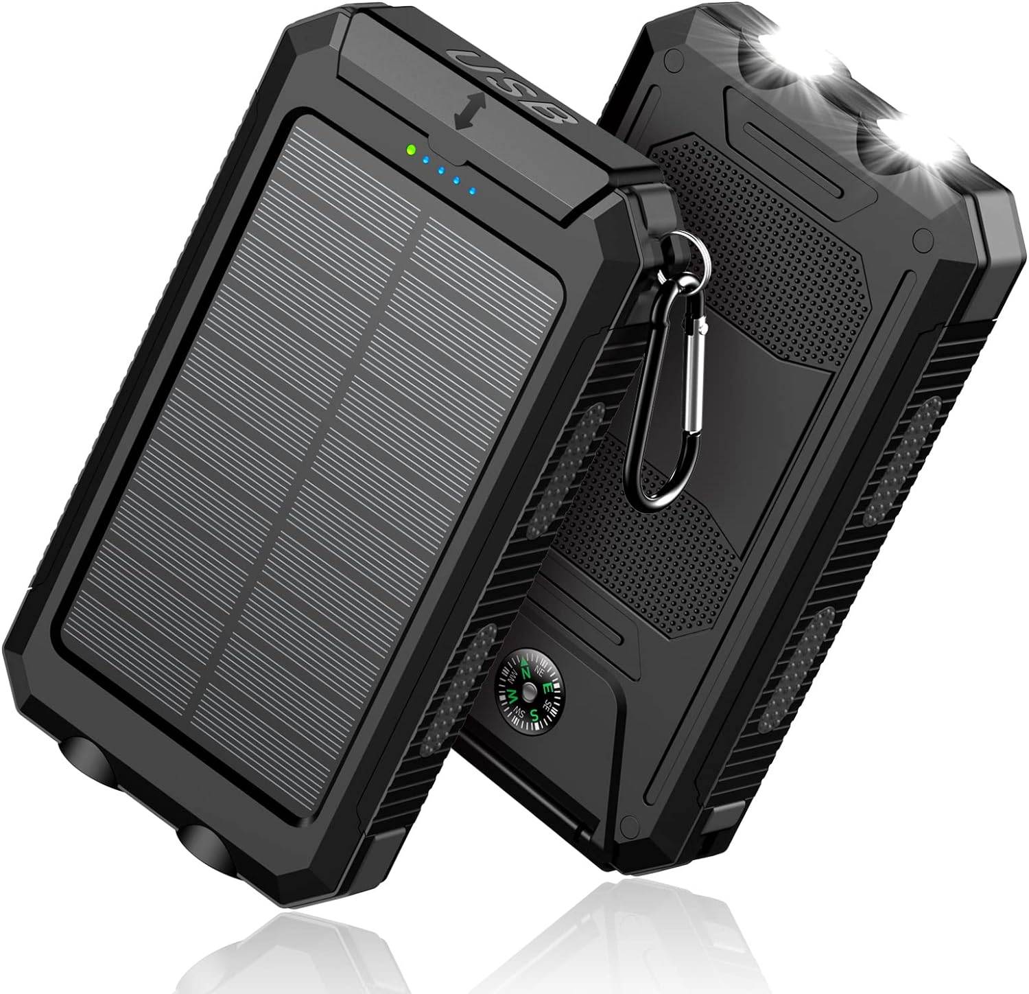 solar power charging phone case