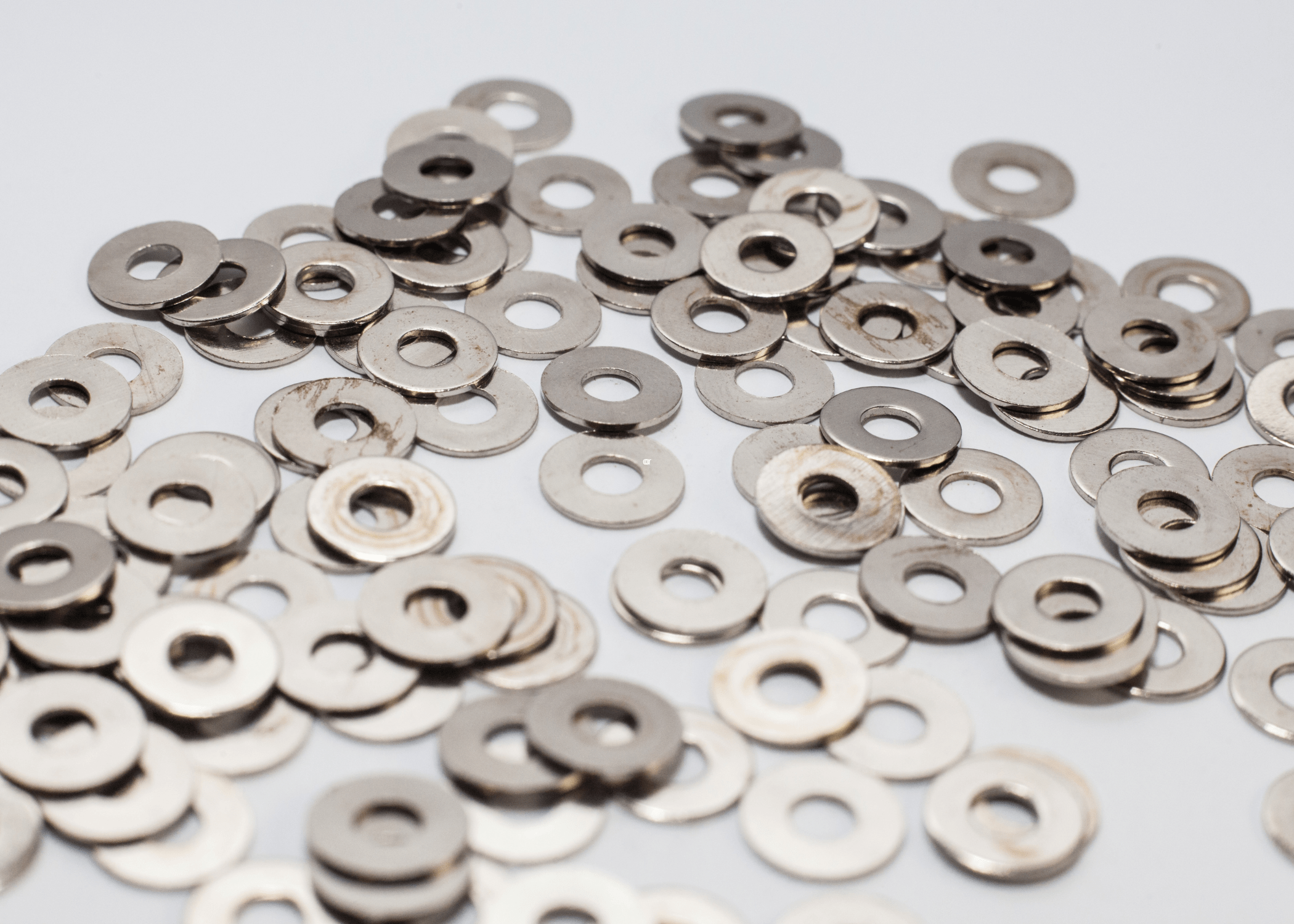 pile of washers