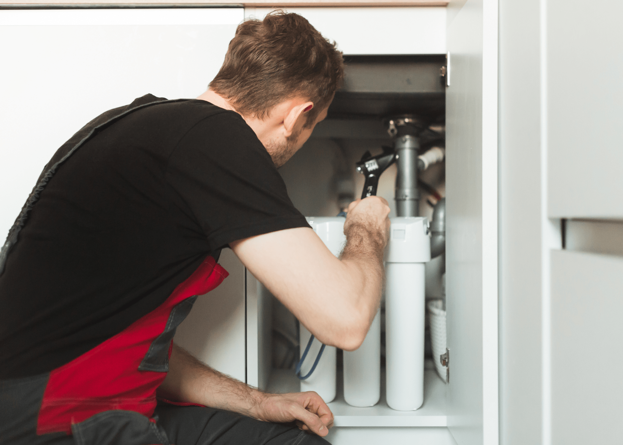 installing a water softener