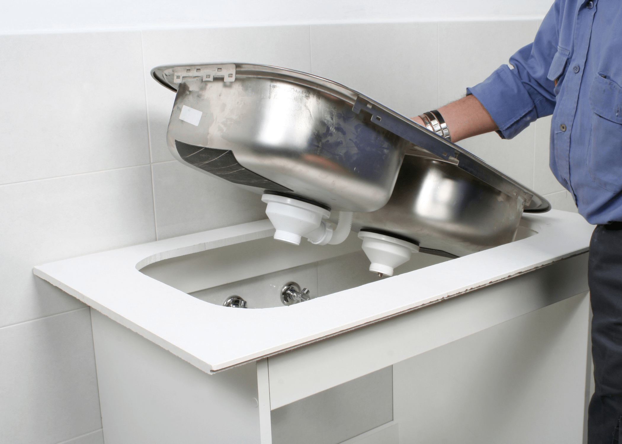 installing a new sink