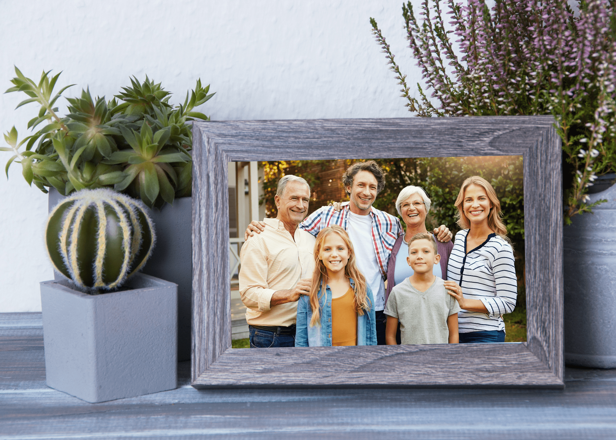 wood picture frame