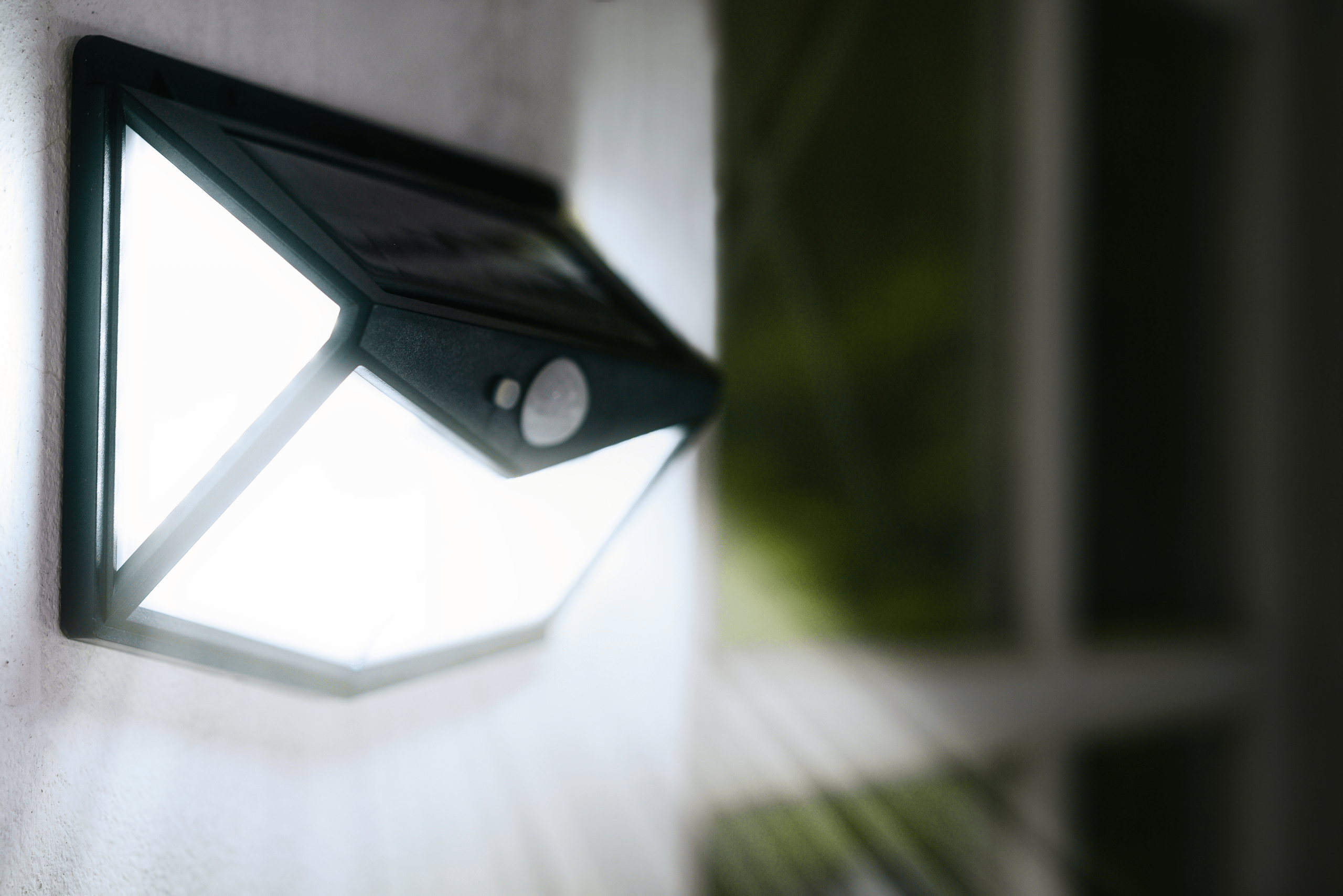 Outdoor motion sensing light.