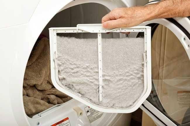 Dryer lint filter