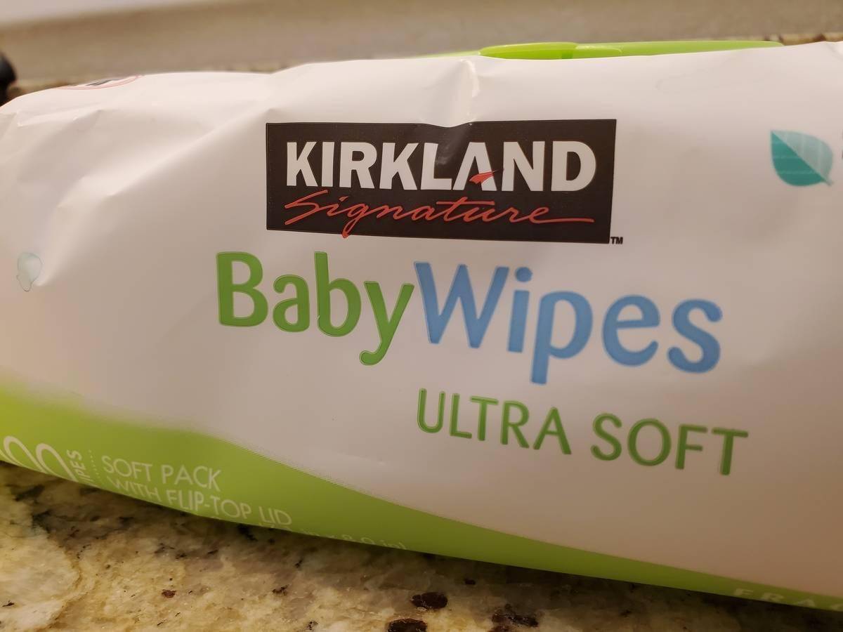 Baby wipes.