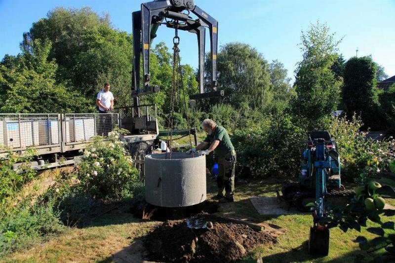 Picture of a septic tank