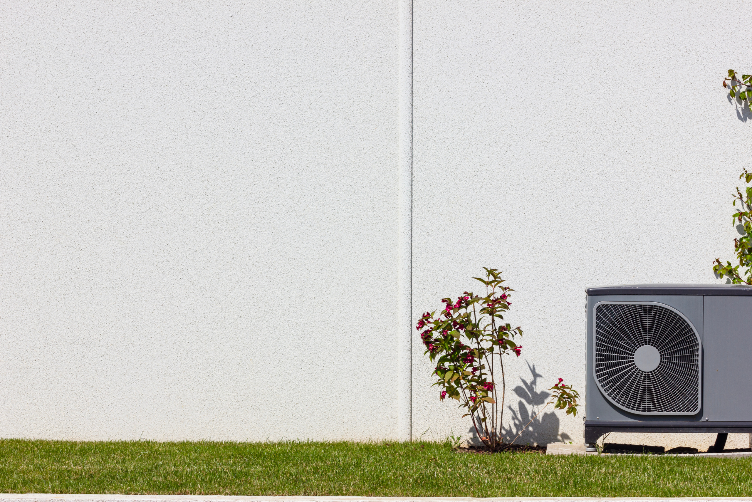 HVAC heat pump unit.