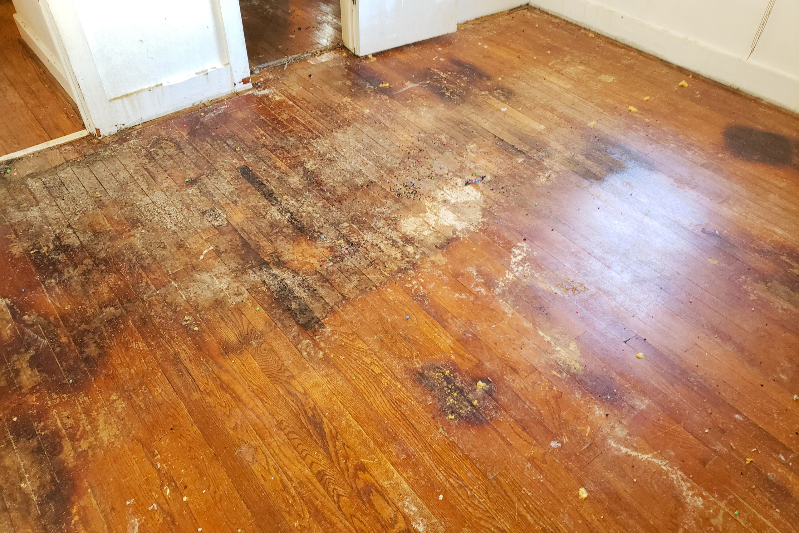 Old house flooring.