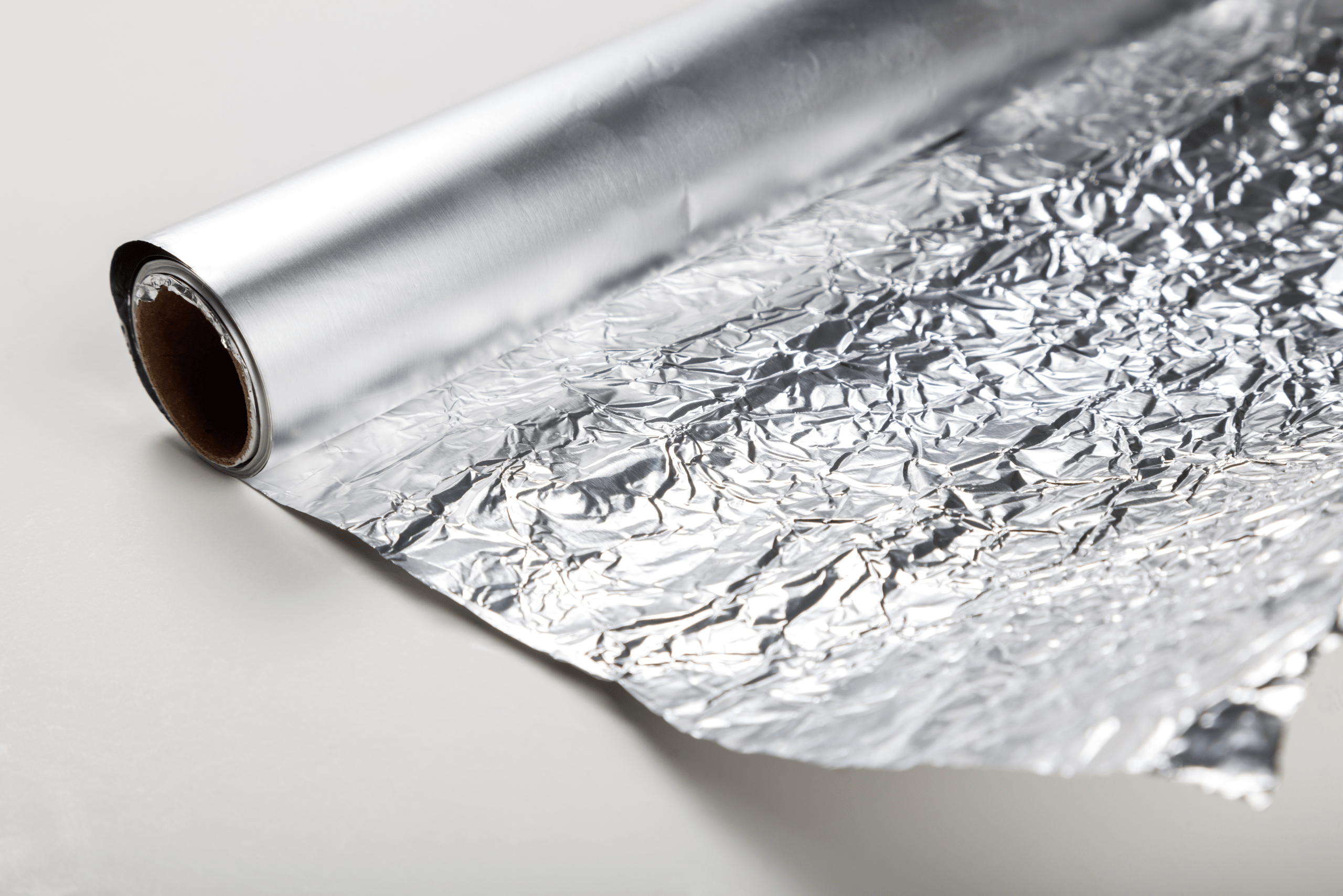 A roll of tin foil.