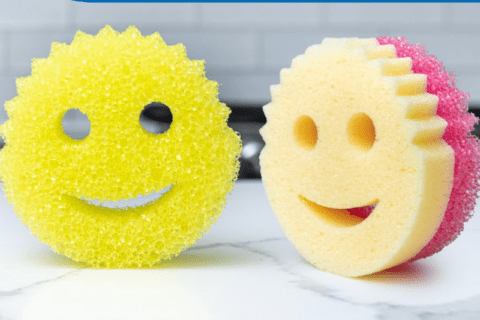 Scrub daddy and mommy sponges.